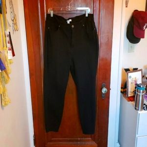 Black High Waisted Jeans